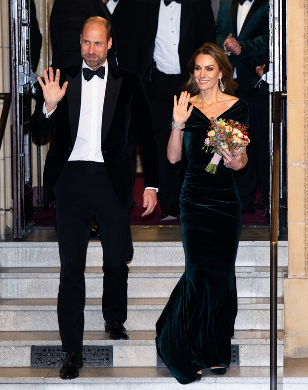 The Prince And Princess Of Wales Attend The Royal Variety Performance