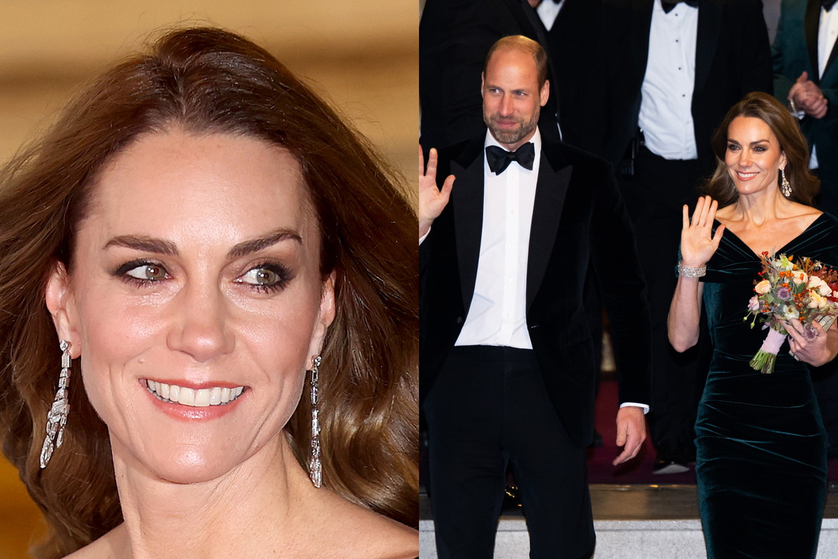 jamniki Księżna Kate i książę William, Royal Variety Performance, 19.11. 2025
