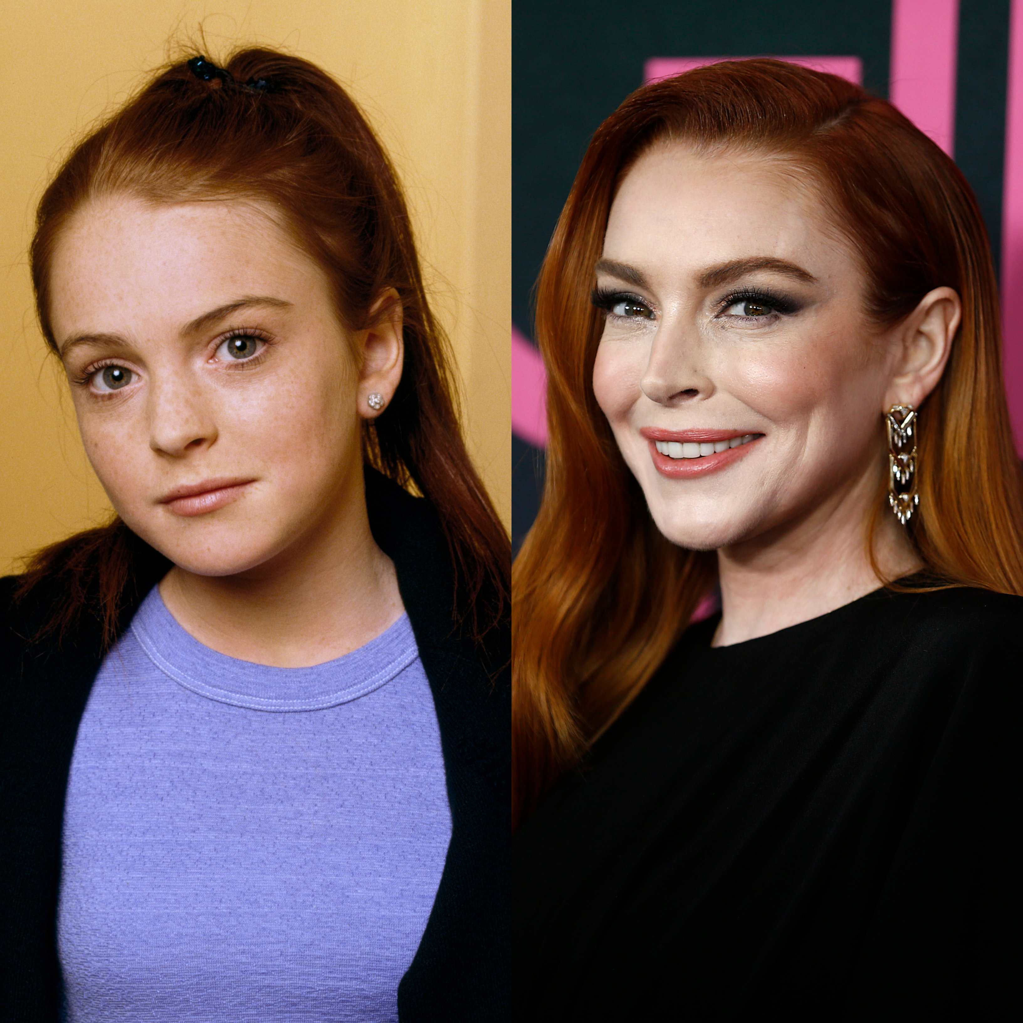 jamniki double Lindsay Lohan
