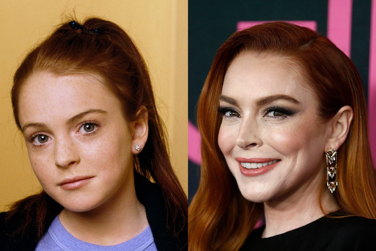 jamniki double Lindsay Lohan