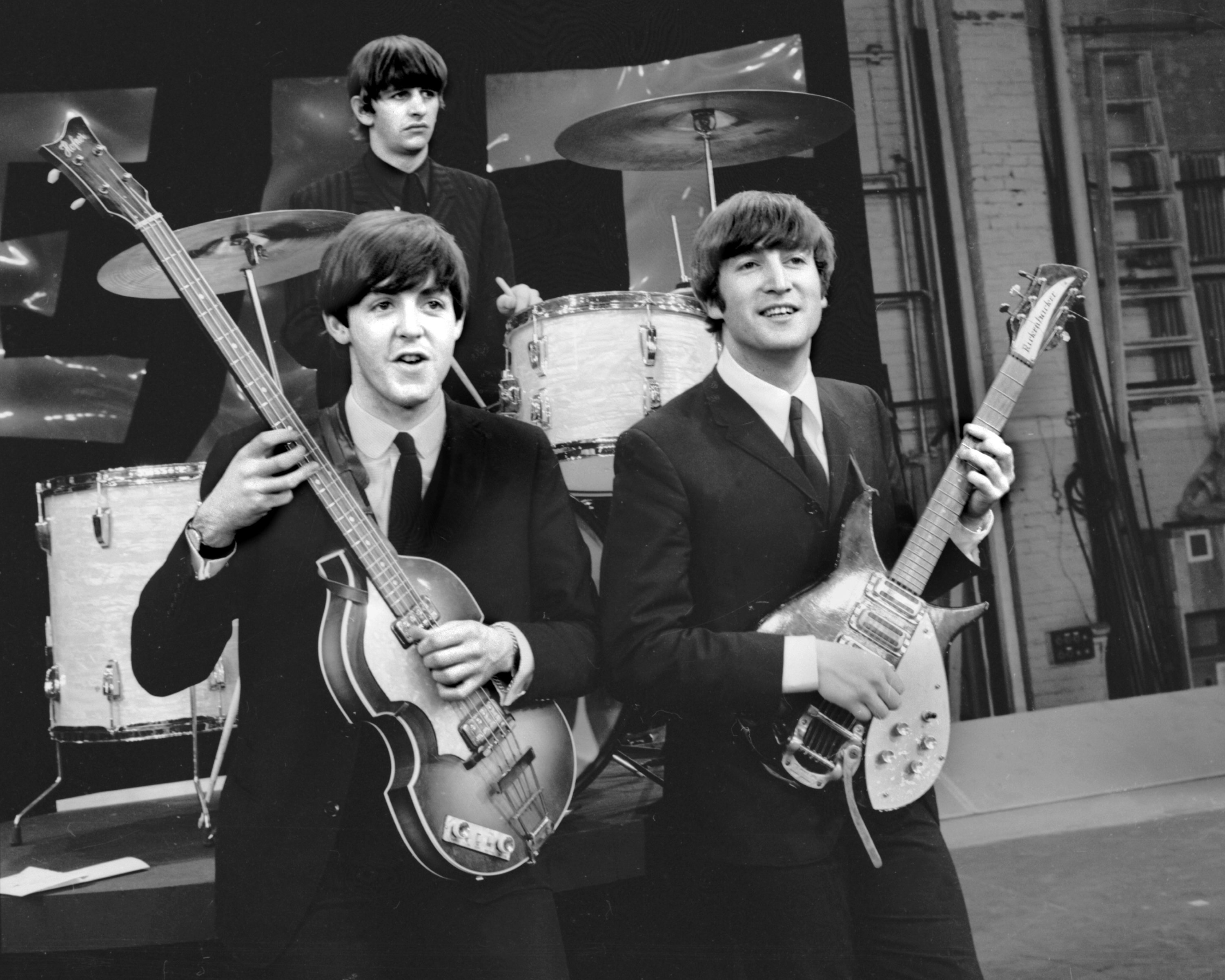 Ringo Starr, Paul McCartney, John Lennon
