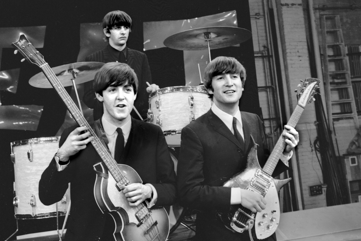 Ringo Starr, Paul McCartney, John Lennon