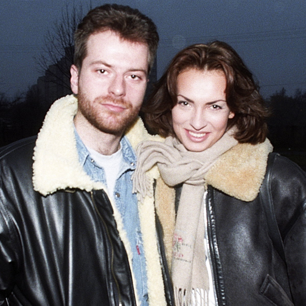 Białystok, 28.10.1996 Agnieszka Maciąg z mężem Pawłem Maciągiem