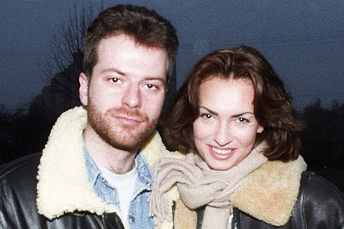 Białystok, 28.10.1996 Agnieszka Maciąg z mężem Pawłem Maciągiem