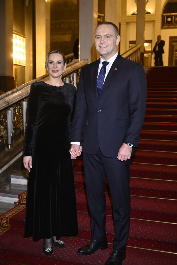Jubileusz Teatru Wielkiego Opery Narodowej, Marta Nawrocka, Karol Nawrocki