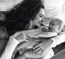 jamniki (2) Agnieszka Maciąg z córką Heleną, Viva! 2012 r..