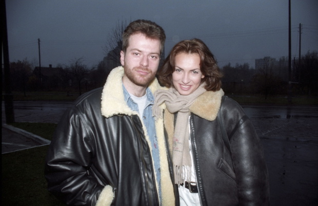 Białystok, 28.10.1996  Agnieszka Maciąg z mężem Pawłem Maciągiem