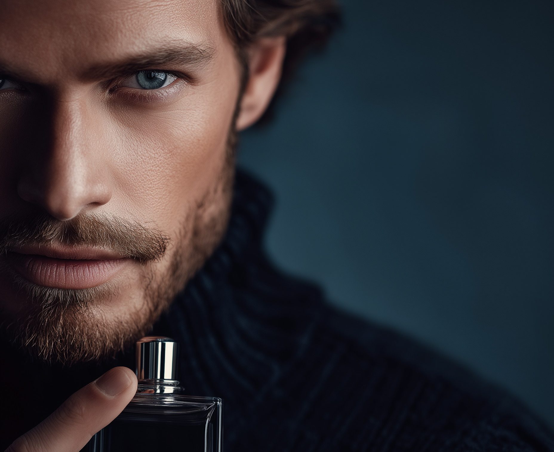 Mężczyzna z perfumami