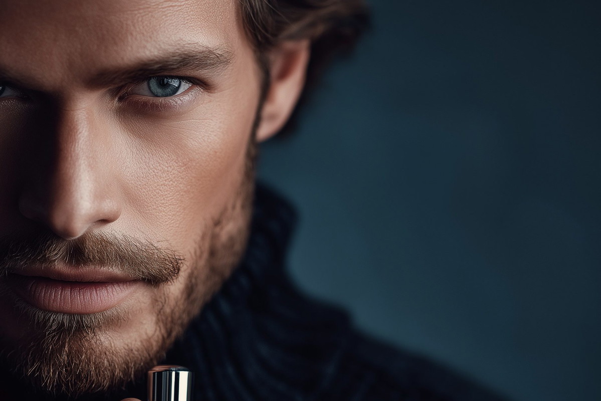Mężczyzna z perfumami