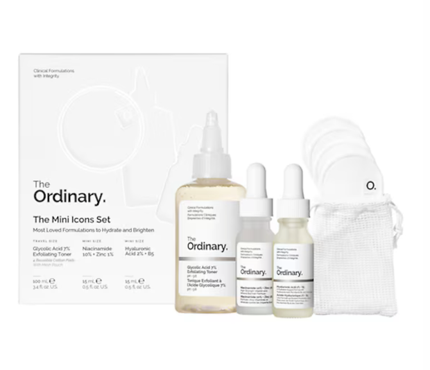Kultowy zestaw do pielęgnacji twarzy Le Set Mini Icônes, The Ordinary