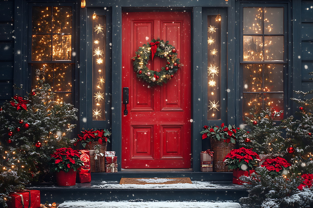 Festive Christmas Porch Decor