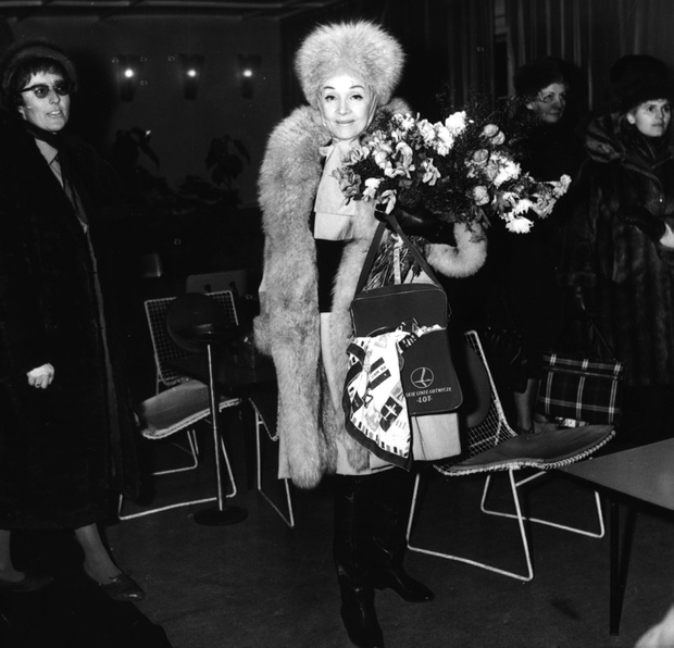 Marlena Dietrich, Warszawa 1964.01.16.