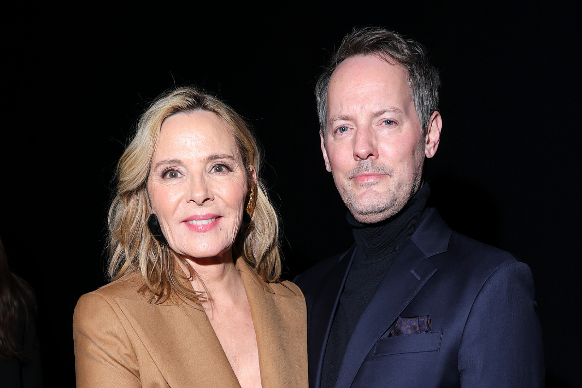 Kim Cattrall z mężem