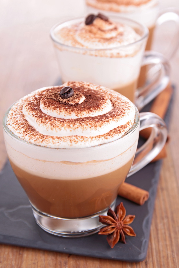 coffee cream and spices