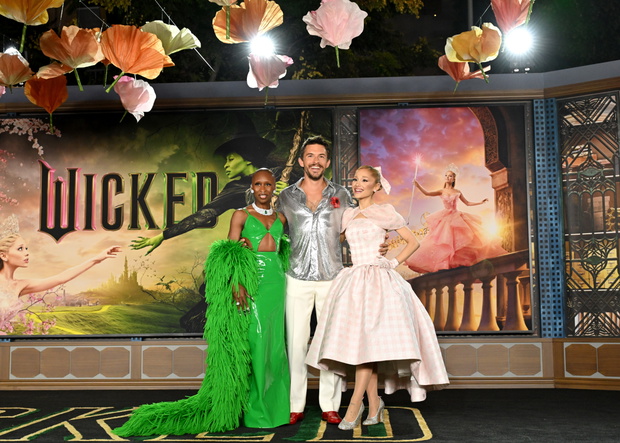 Jonathan Bailey, Ariana Grande, Cynthia Erivo