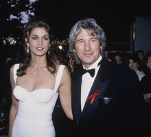 Cindy Crawford i Richard Gere na gali rozdania Oscarów w 1993 roku