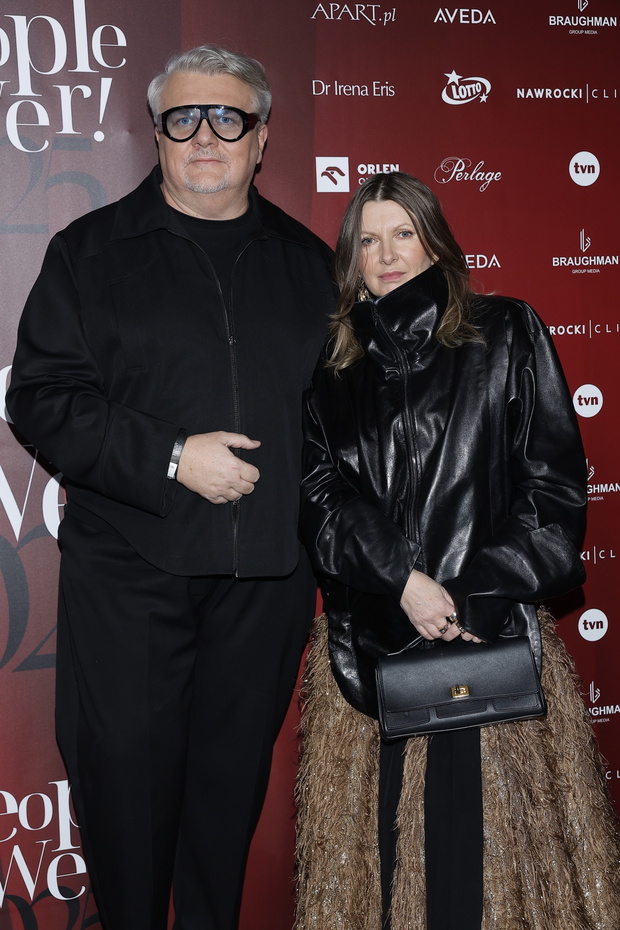 Na zdj.: Rafał Michalak, Ilona Majer, Fot. Paweł Wrzecion/AKPA