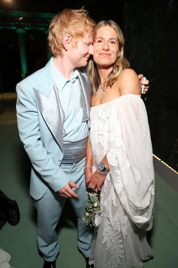 Ed Sheeran, Cherry Seaborn Met Gala 2024