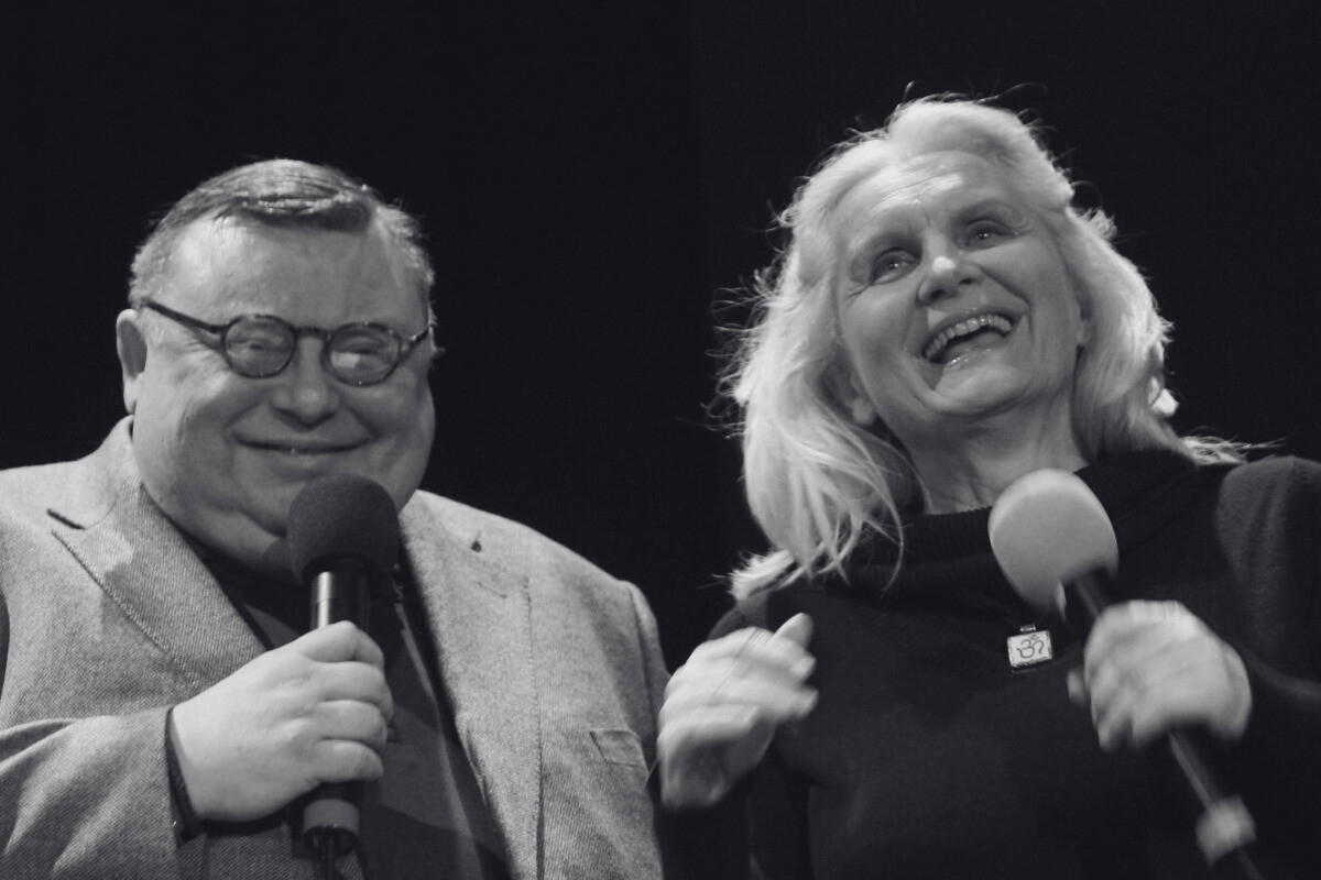 Wojciech Mann i Magda Umer