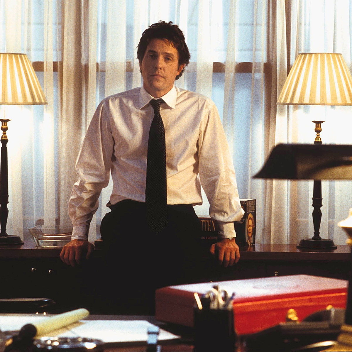 HUGH GRANT, LOVE ACTUALLY, 2003 rok