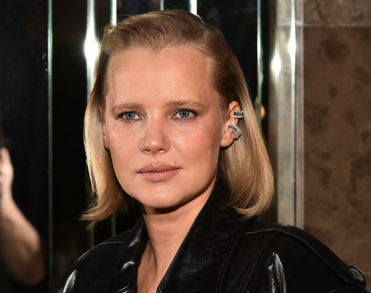 Joanna Kulig, premiera filmu „Kobieta z...” w reżyserii Małgorzaty Szumowskiej i Michała Englerta, Warszawa, 25.03.2024 r. - jamnik