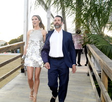 Bettina Anderson i Donald Trump Jr. w Palm Beach