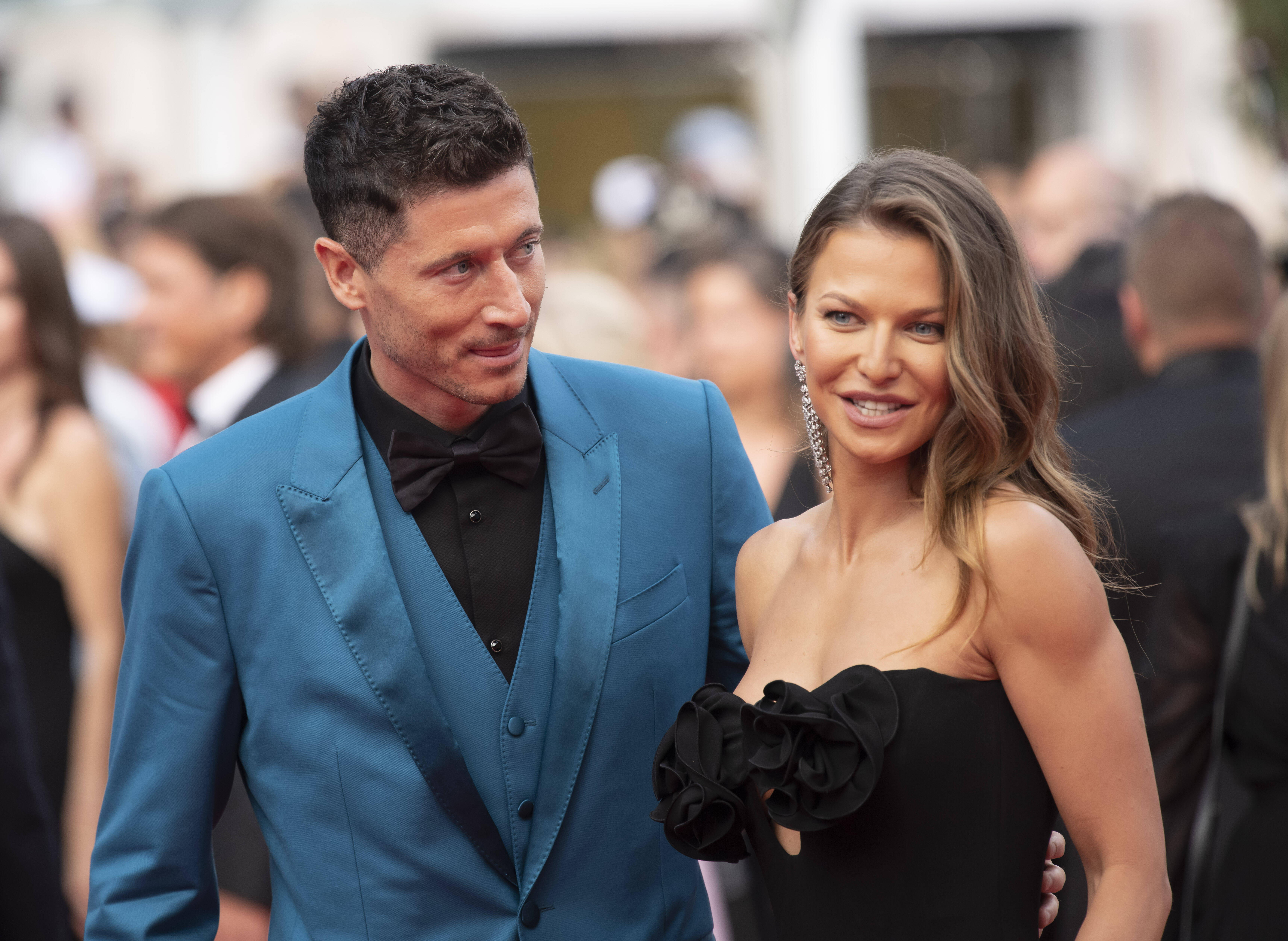 Robert Lewandowski i Anna Lewandowska