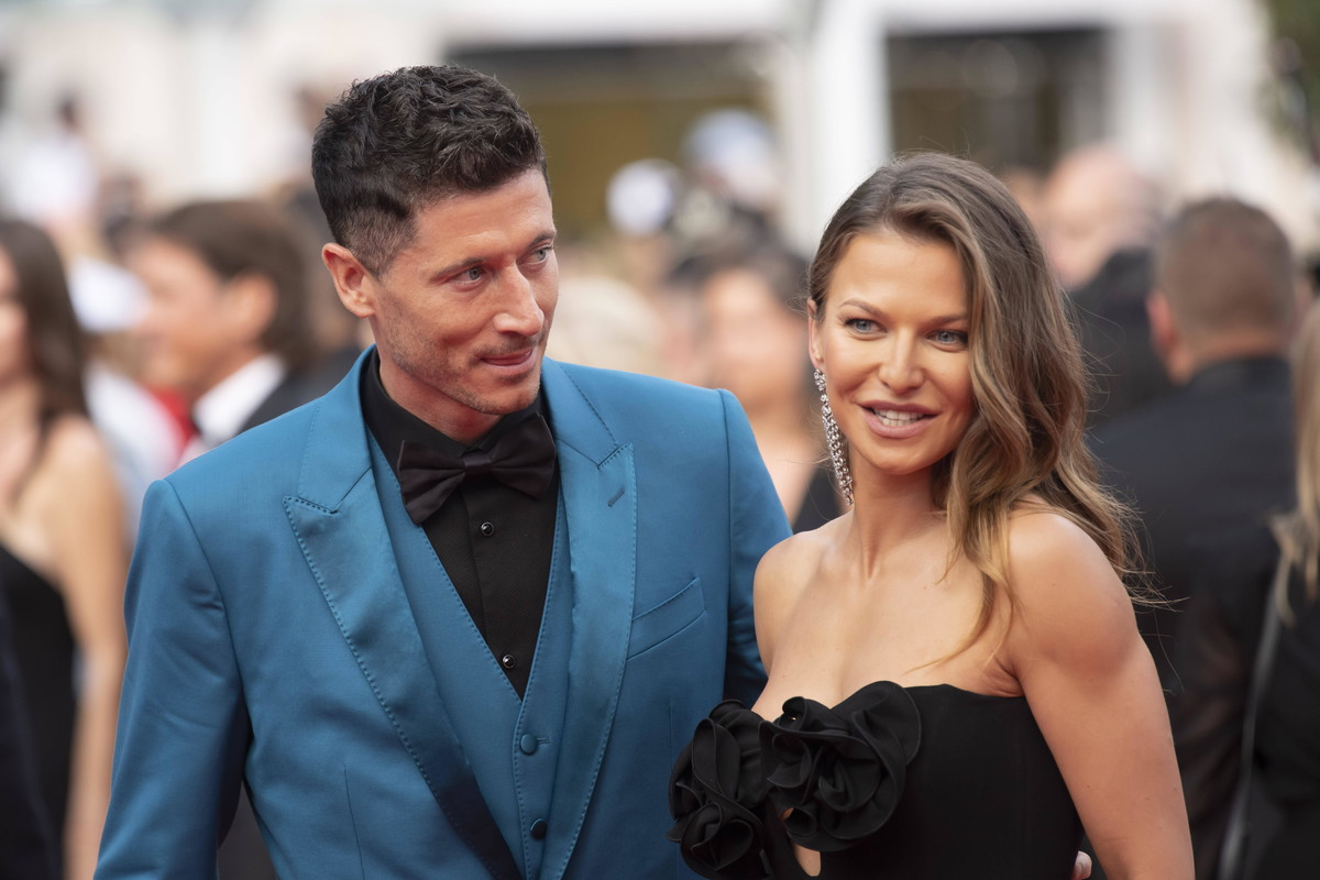 Robert Lewandowski i Anna Lewandowska