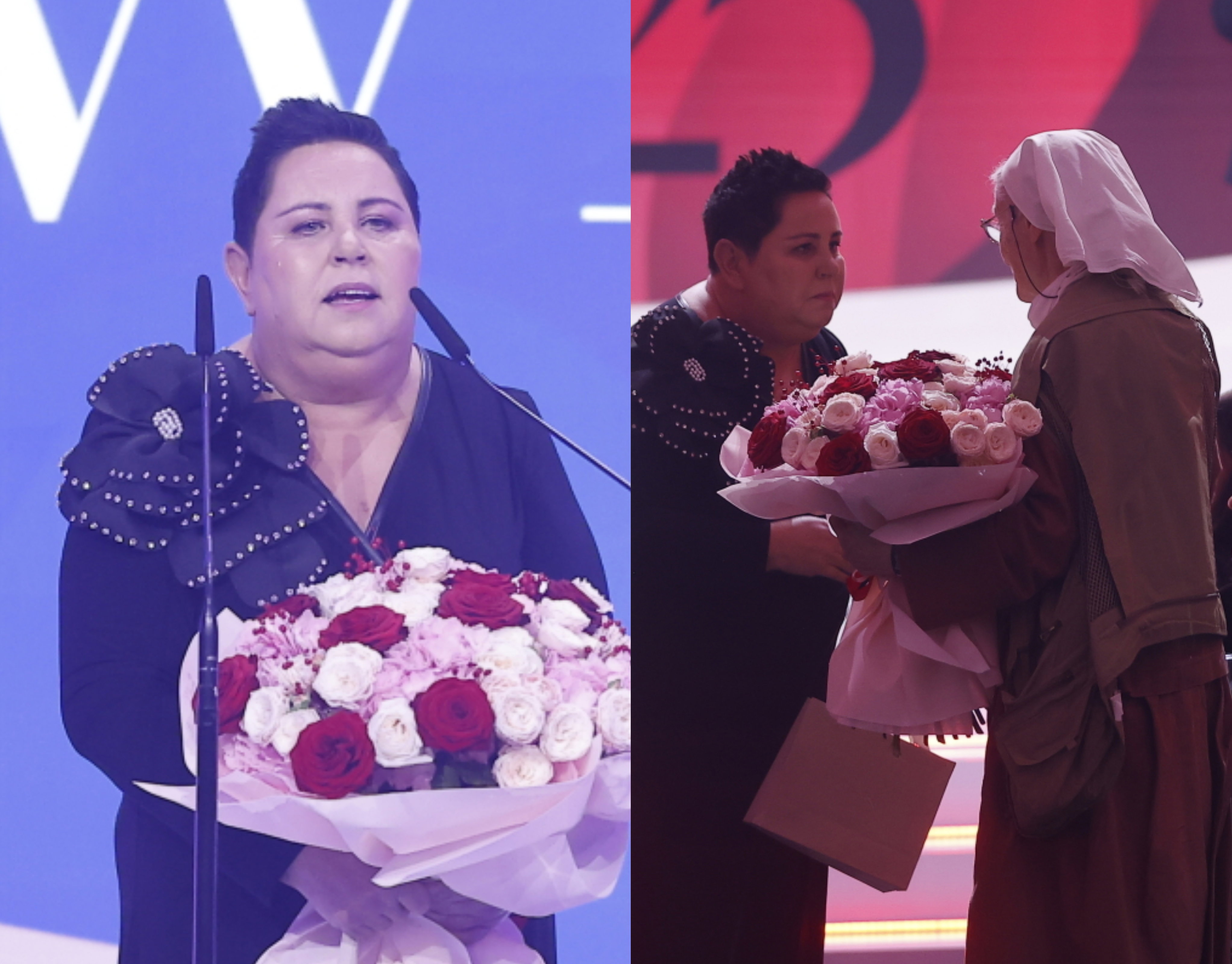 Dorota Wellman, siostra Małgorzata Chmielewska.