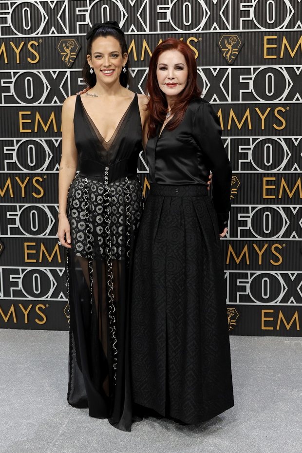 Riley Keough i Priscilla Presley, 2024 r.