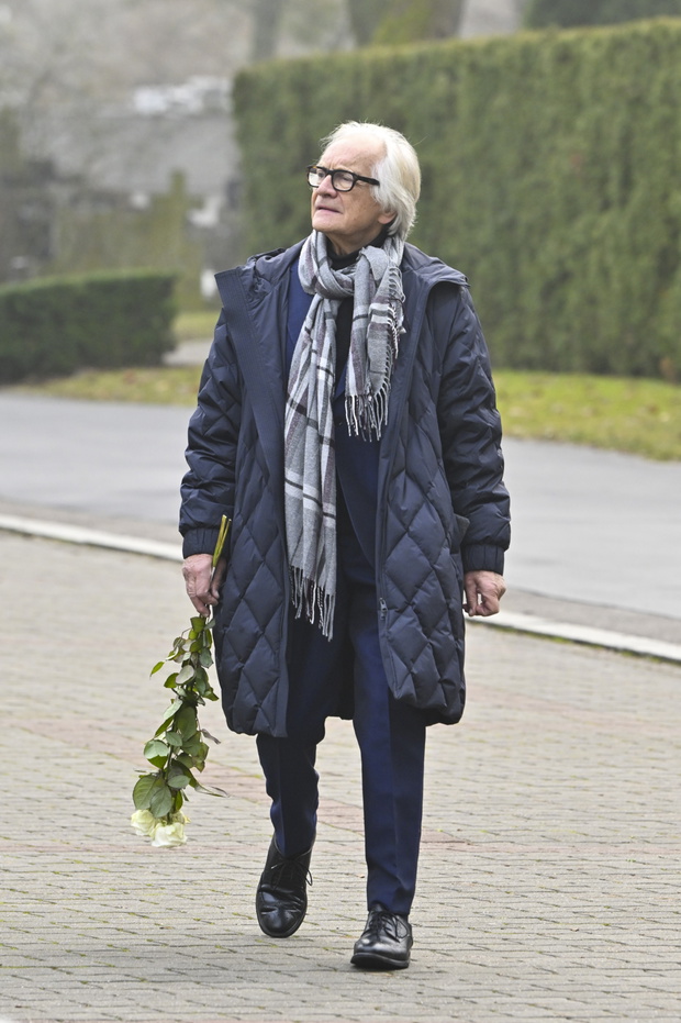 Pogrzeb Magdy Umer. Andrzej Seweryn