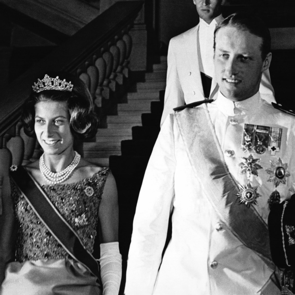 jamniki (2) Książę Harald i księżna Tatiana Radzivill 1964 r., Ateny
