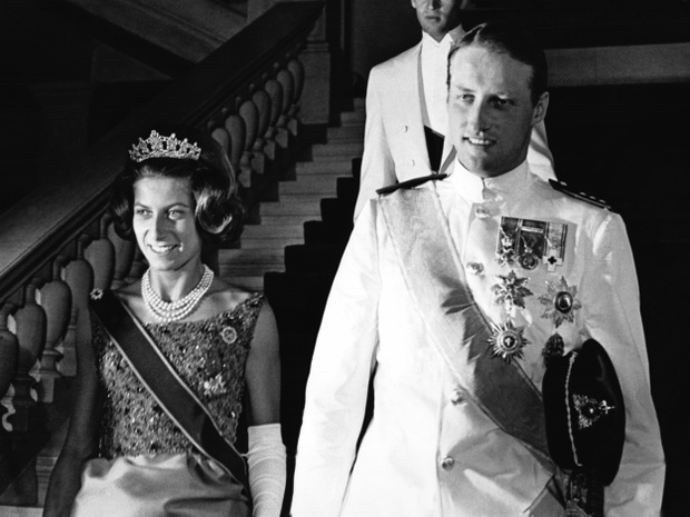 Książę Harald i księżna Tatiana Radzivill 1964 r., Ateny