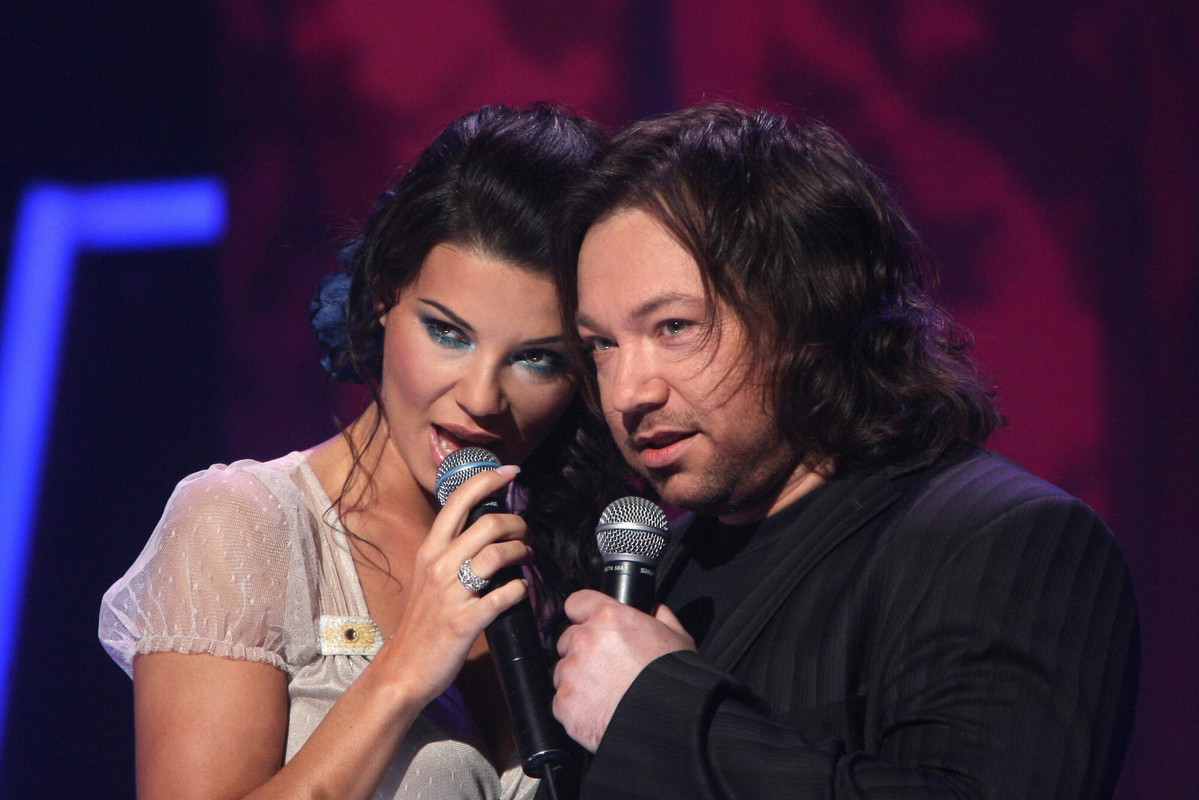 Edyta Górniak Mietek Szcześniak 18.03.2006 Warszawa Studio Telewizji Polskiej