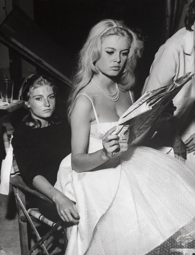 Brigitte Bardot z siostrą Mijanou