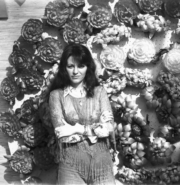 Opole 06.1976. XIV Krajowy Festiwal Piosenki Polskiej. Nz. piosenkarka Anna Jantar.