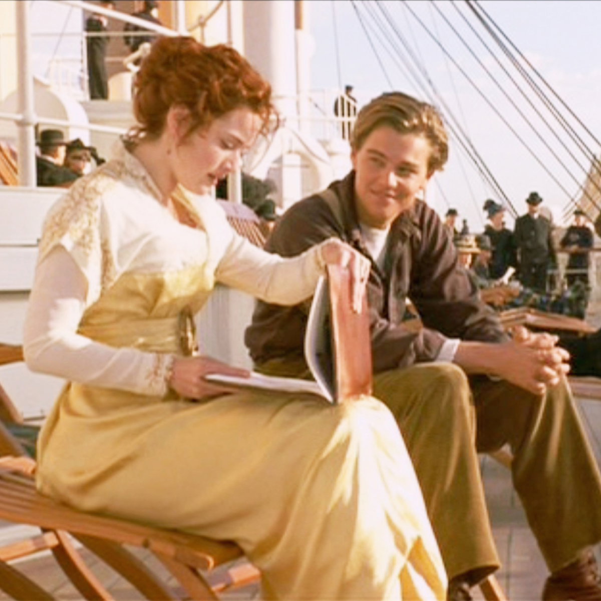 jamniki (2) -"Titanic", Kate Winslet i Leonardo DiCaprio, 1997 r.