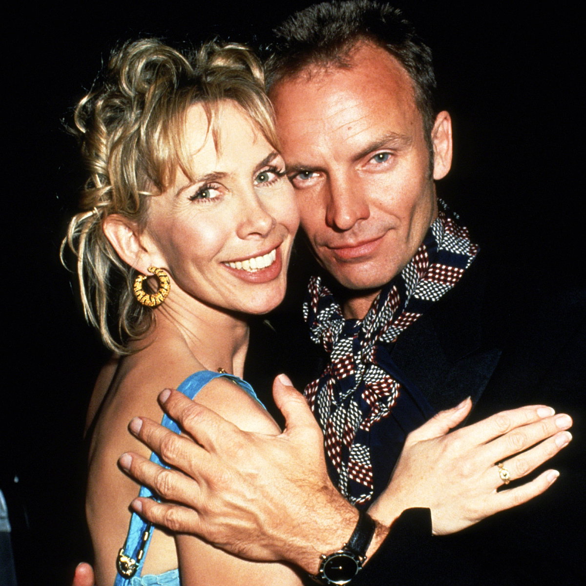 Sting, Trudie Styler, 1994