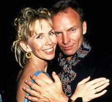 Sting, Trudie Styler, 1994