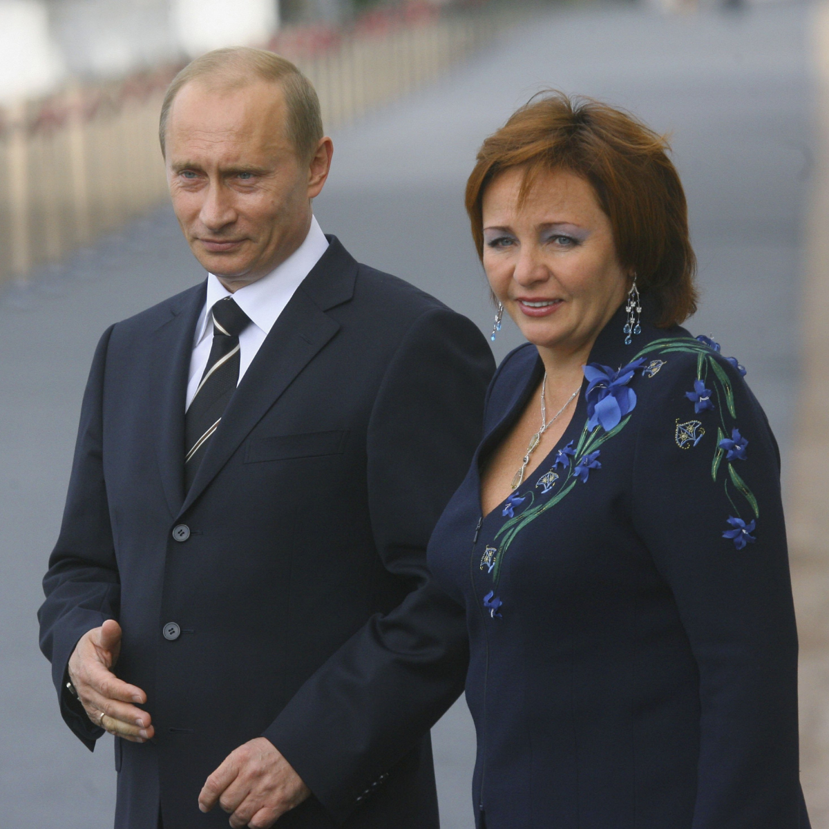 Ludmiła i Vladimir Putin