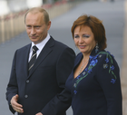 Ludmiła i Vladimir Putin