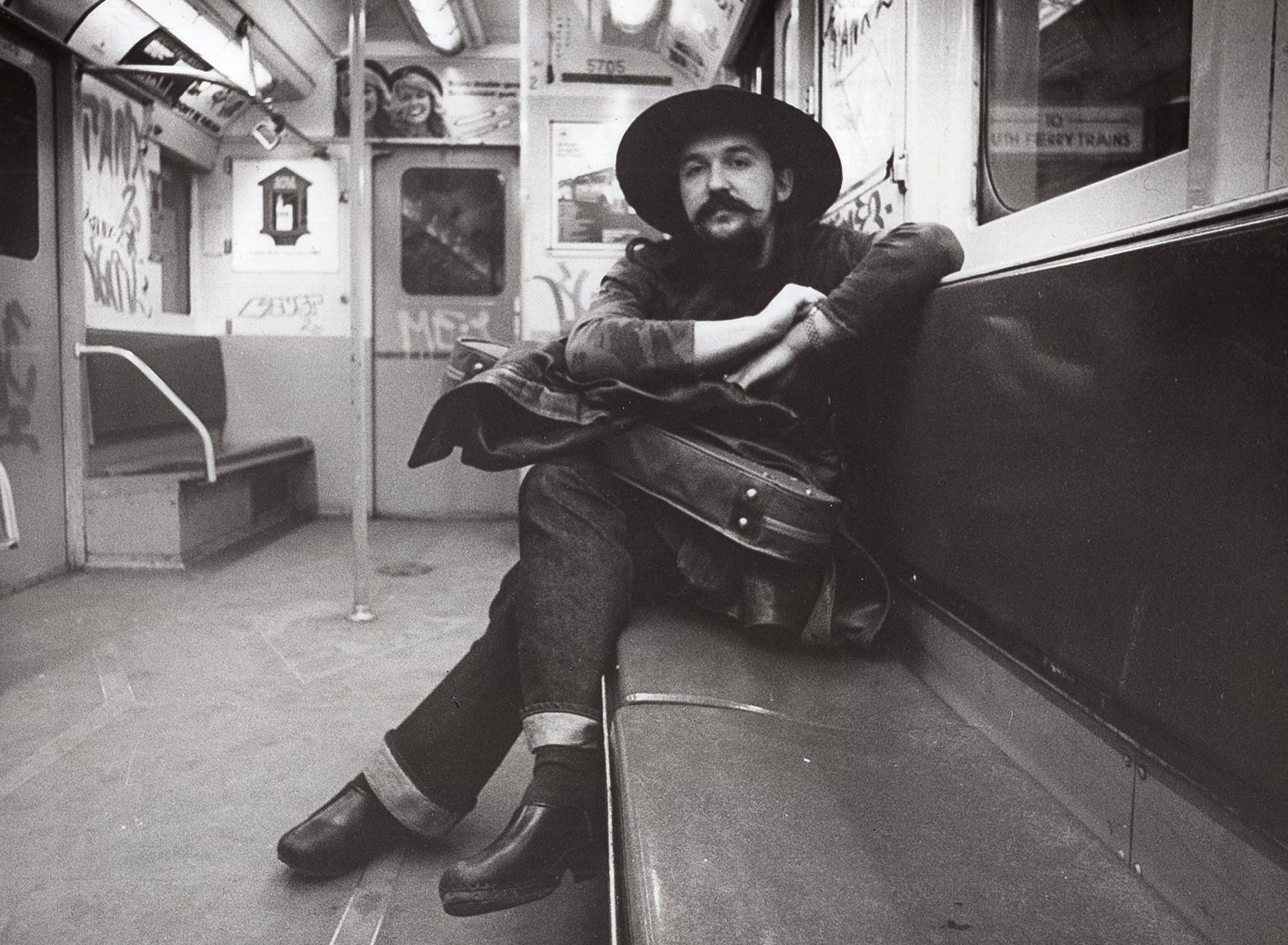 Michał Urbaniak, New York subway, lata siedemdziesiąte. Sesja dla Columbia Records