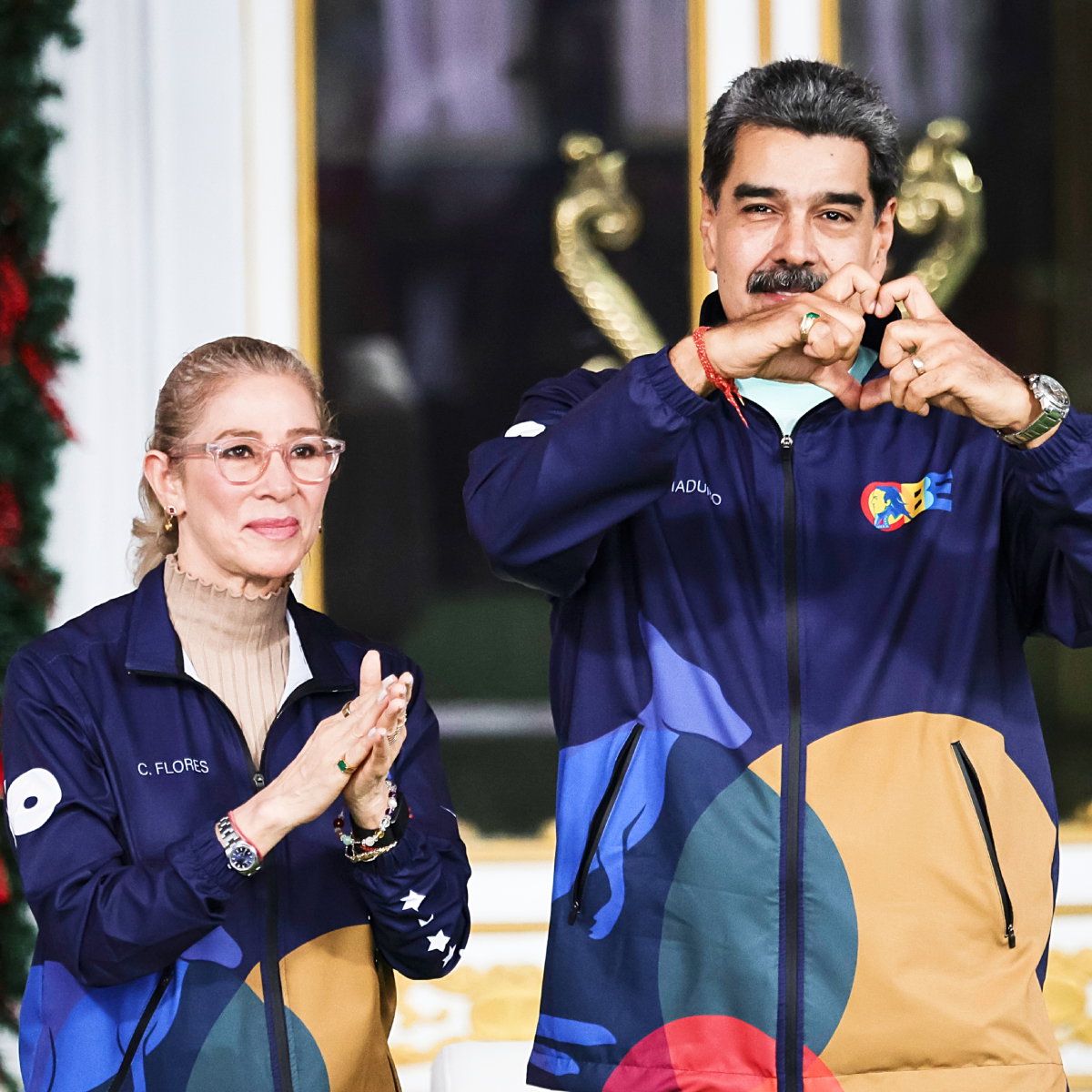 Cilia Flores, Nicolás Maduro, 2025