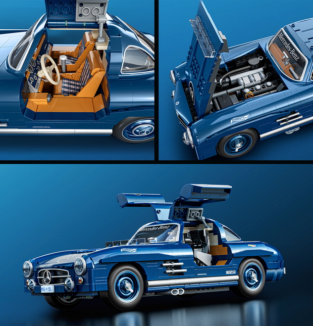 Mercedes-Benz 300 SL w skali 1:12