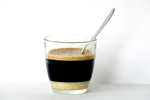 Cafe con leche condensada
