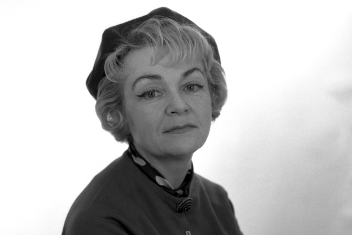 jamniki (2) - Warszawa, 1964. Zofia Bystrzycka, pisarka