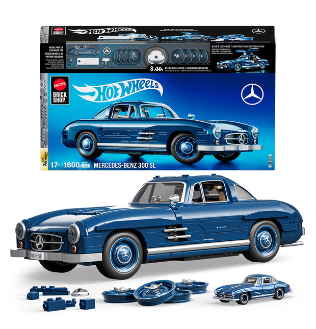 Mercedes-Benz 300 SL w skali 1:12