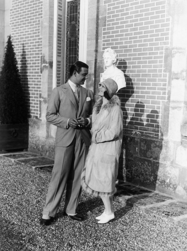 Usa. Pola Negri And Her Husband Prince Mdivani, Around 1929.