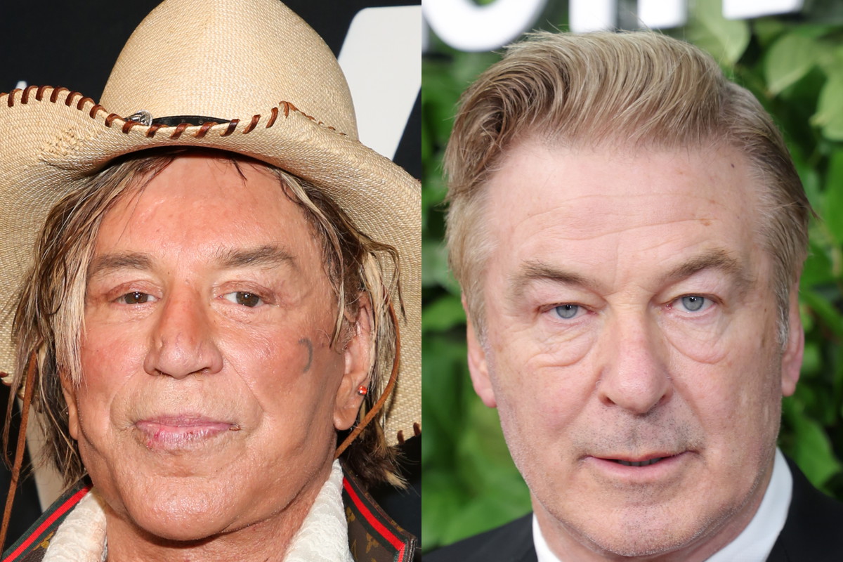 jamniki double Mickey Rourke Alec Baldwin