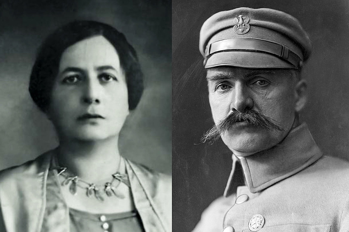 Józef Piłsudski, pierwsza żona Maria Piłsudska